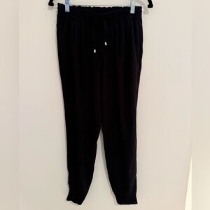 NWOT Zara Basic Black Joggers size S